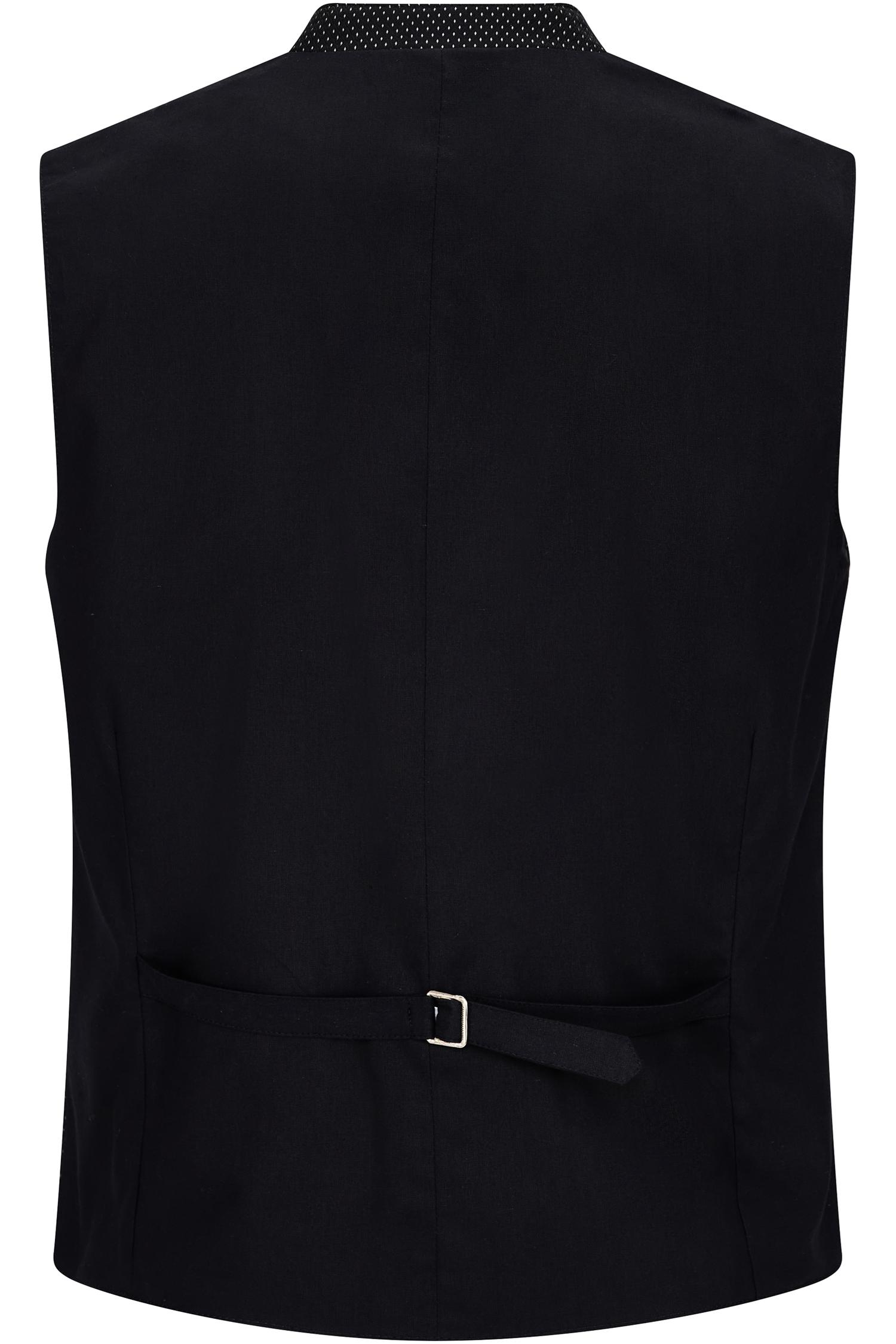 Schwarze Weste Vincent von Gamsbock 